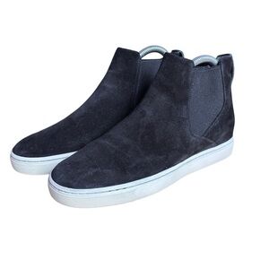 Vince Newlyn Chelsea Black Suede Sneakers – Women’s Sz 7.5 (EU 37.5)